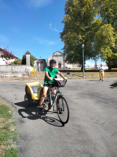 J1 Arrivée à Salles de Barbezieux