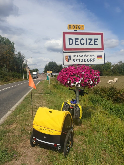 J9 Arrivée à Decize, fin de la 9ème étape