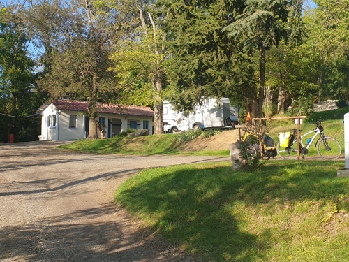 J 51 Fin de la 49ème étape. Camping de Grisolles