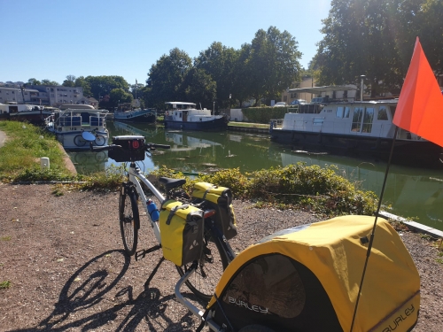J13 Je quitte le reposant canal de Bourgogne à Plombières les Dijon