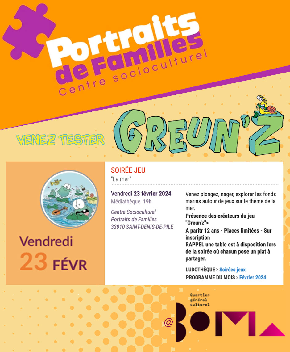 Soirée "Portraits de Familles"